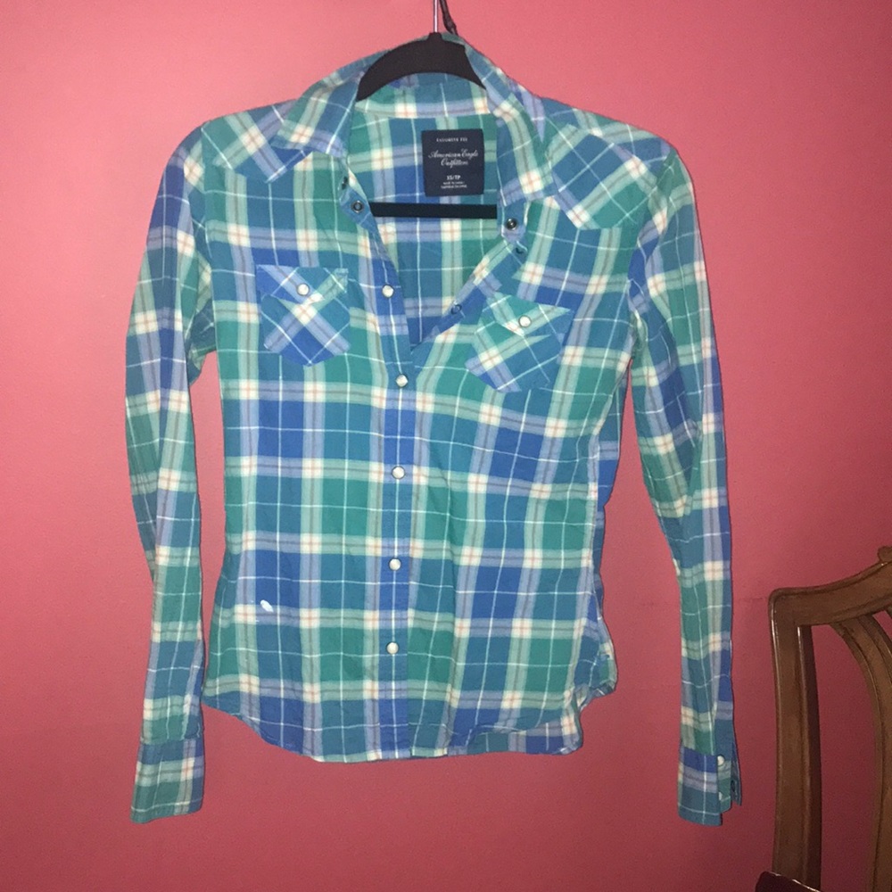 American Eagle Plaid longsleeve